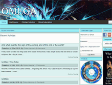 Tablet Screenshot of omegatimes.com